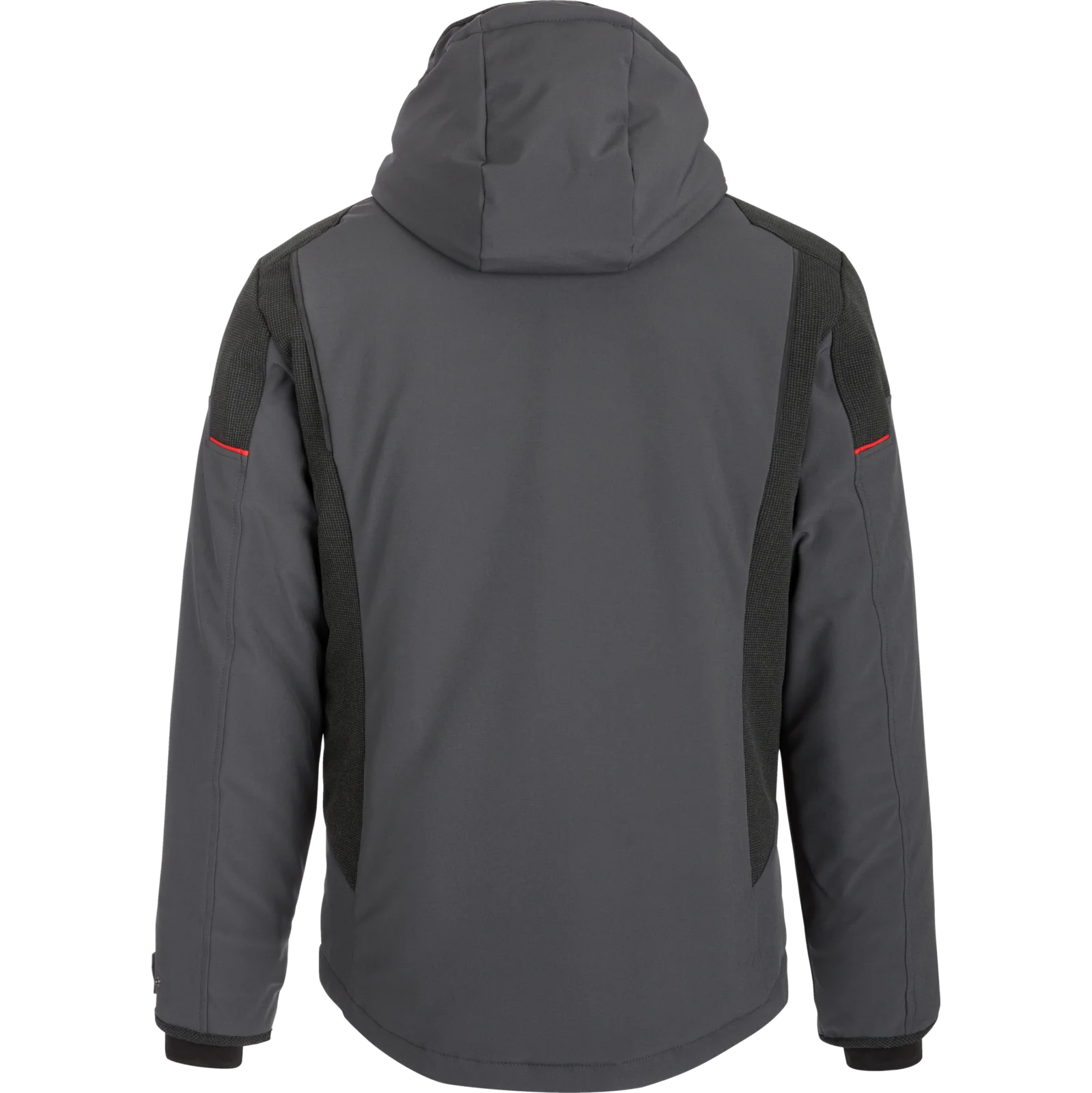 Chaqueta de invierno moderna en antracita con capucha desmontable