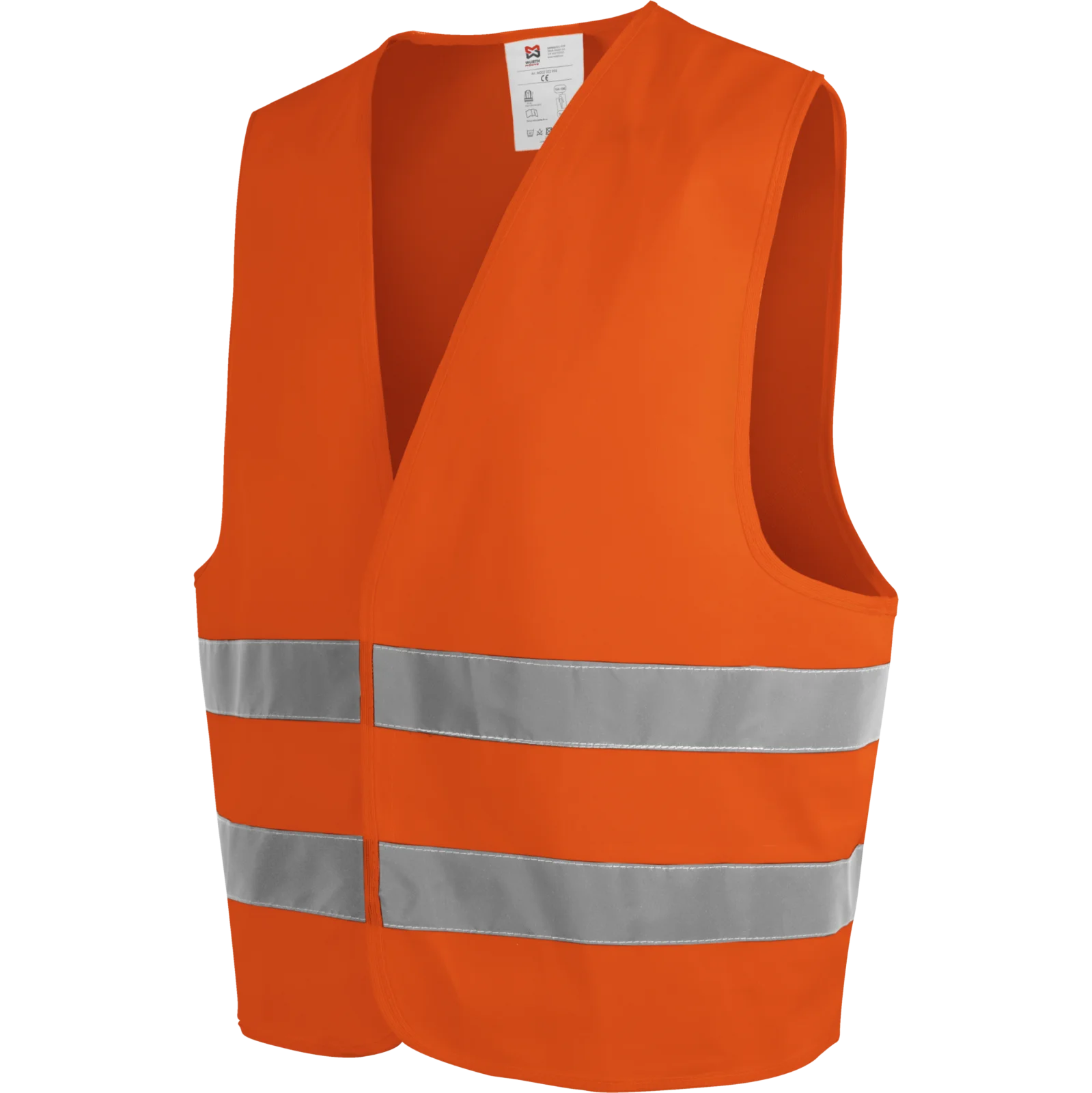 8063 Chaleco De Seguridad, ANSI/ISEA Clase 2 - Naranja Flo - SECO