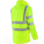 Chaqueta Impermeable de Alta Visibilidad Clase 3 Amarillo