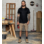 Bermuda de Trabajo Stretch X Beige