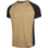 Camiseta Dry-Tech Beige/Negro