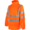 Chaqueta Impermeable de Alta Visibilidad Clase 3 Naranja