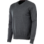 Pullover Cuello V Gris