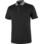 Polo Manga Corta Stretch X Negro