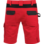 Bermuda de Trabajo Cetus Rojo