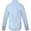 Camisa Celeste Manga Larga Mujer Oxford