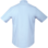Camisa Manga Corta Oxford  Hombre Celeste