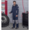 Pantalón de Trabajo Cetus Azul/Gris
