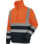 Sudadera de Trabajo Alta Visibilidad Lumen Clase 2 Naranja/Marino