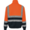 Sudadera de Trabajo Alta Visibilidad Lumen Clase 2 Naranja/Marino