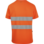 Camiseta Manga Corta Alta Visibilidad Lumen Clase 2 Naranja