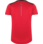 Camiseta Manga Corta Fitness Rojo/Negro