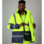 Parka de Trabajo 4 en 1 Alta Visibilidad Lumen Clase 2 Amarillo/Marino