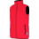 Chaleco Reversible Moon Negro/Rojo