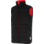Chaleco Reversible Moon Negro/Rojo