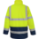 Parka 4 en 1 Alta Visibilidad Lumen Amarillo/Marino