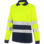 Polo Manga Larga Mujer Lumen Pro Amarillo/Azul Marino