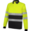 Polo Manga Larga Lumen Pro Amarillo/Gris