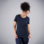 Camiseta Manga Corta Mujer Job+ Azul Marino