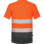 Camiseta Manga Corta Lumen Pro Naranja/Gris