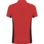 Polo Dry-Tech de Trabajo Rojo/Negro
