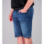 Bermuda Jeans Stretch X Azul