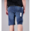 Bermuda Jeans Stretch X Azul