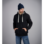 Sudadera de trabajo con Cremallera con Capucha Negro