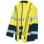 Parka de Trabajo 4 en 1 Alta Visibilidad Lumen Clase 2 Amarillo/Marino