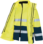 Parka de Trabajo 4 en 1 Alta Visibilidad Lumen Clase 2 Amarillo/Marino