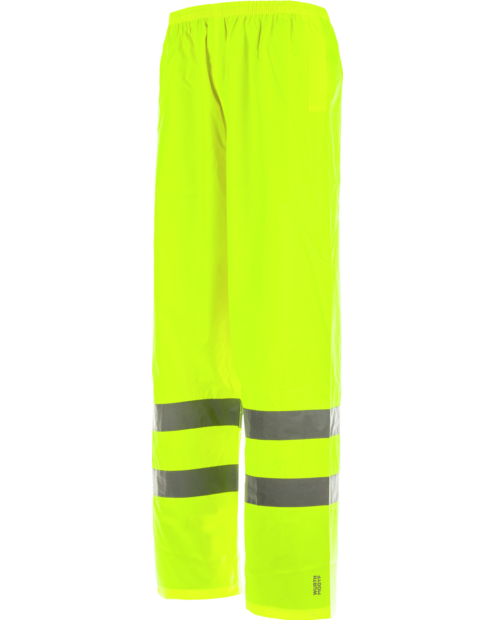 Pantalón de Trabajo Impermeable Alta Visibilidad Clase 3 Amarillo