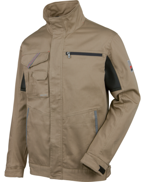 Chaqueta beige de trabajo Stretch X