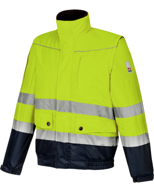 Chaqueta - Chaleco Alta Visibilidad Lumen Clase 2 Amarillo/Marino