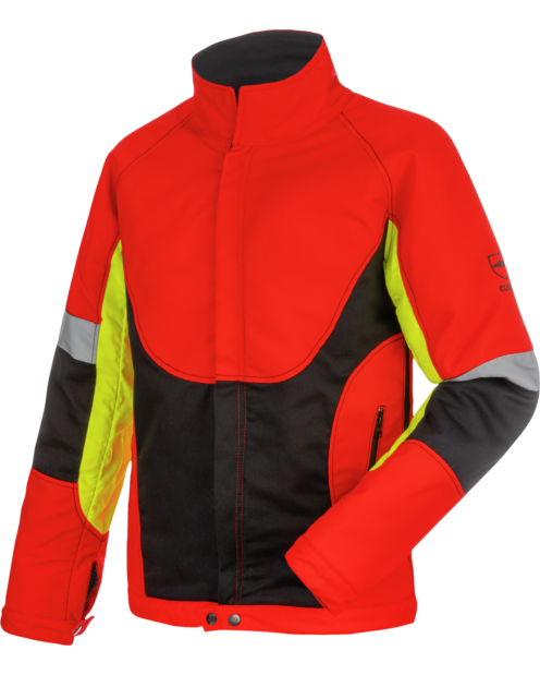 Chaqueta Anticorte / Motosierra Rojo/Negro