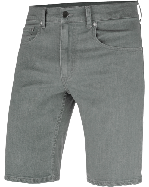 Bermuda Jeans Stretch 5 Bolsillos Gris