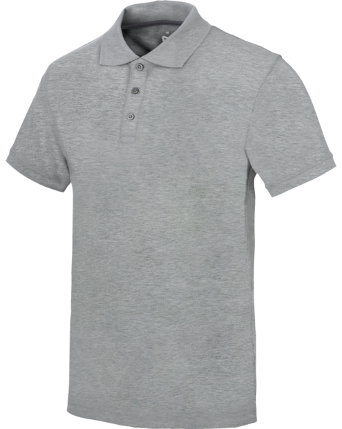 Polo Manga Corta Job+ Gris