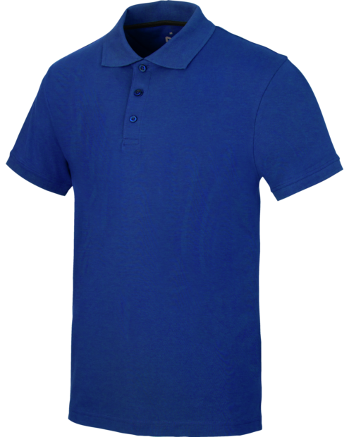 Polo Azul Real Manga Corta Job+