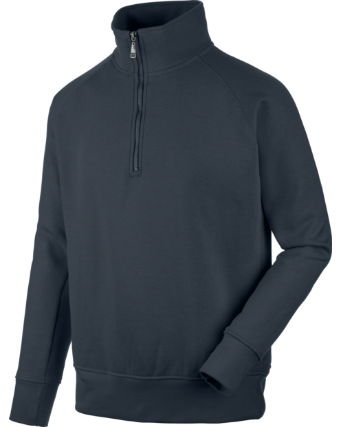 Sudadera Job+ 1/2 Cremallera Azul Marino