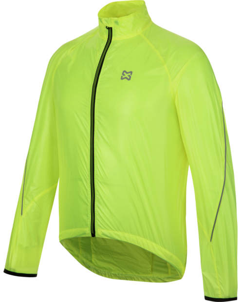 Chaqueta Windbreaker X-Race Amarillo