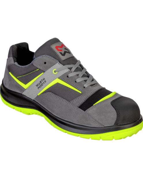 Zapatos de seguridad Eléctrico Stretch X SB PE FO WRU Gris/Amarillo