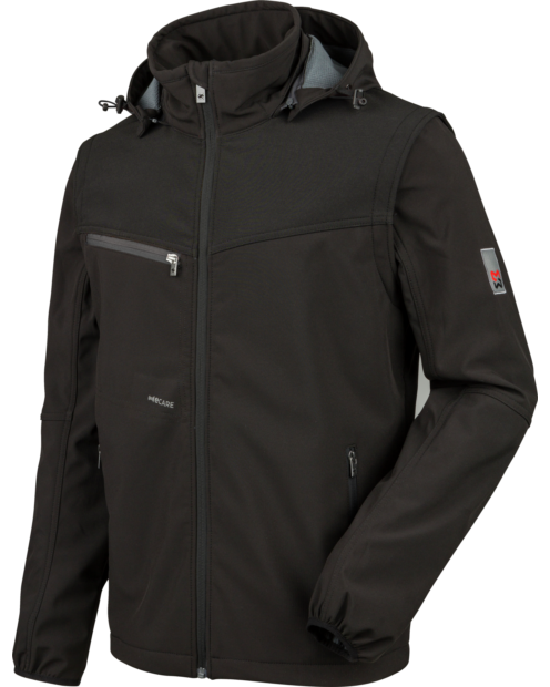 Softshell de trabajo Stretch X Negro