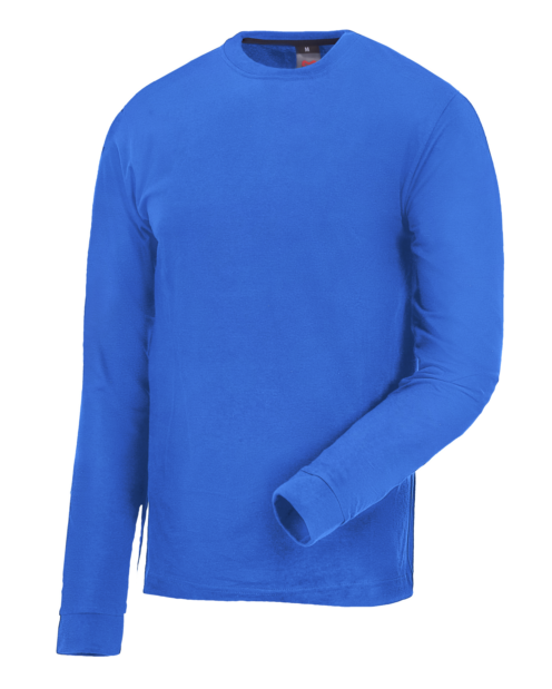 Camiseta Manga Larga Job+ Azul Real