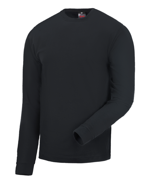 Camiseta Manga Larga Job+ Gris Oscuro