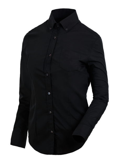 Camisa Manga Larga Daphne Mujer Negro