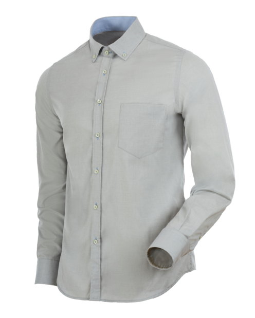 Camisa Manga Larga Mars Hombre Gris