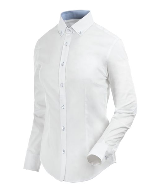 Camisa Blanca Manga Larga Iris Mujer