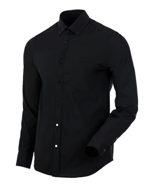 Camisa Manga Larga Apolo Hombre Negro