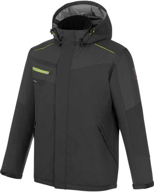 Chaqueta de Invierno Stretch Evolution Antracita/Lima