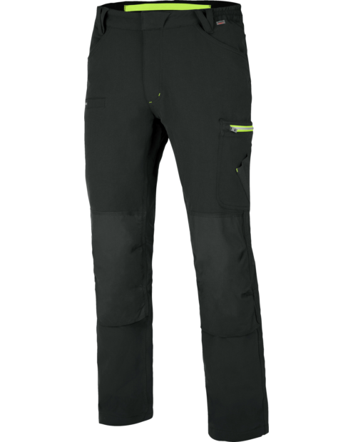 Pantalón de Trabajo Stretch Evolution Antracita/Lima