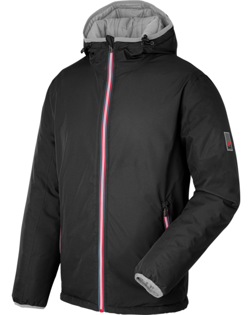 Chaqueta Reversible Oslo Negro/Gris